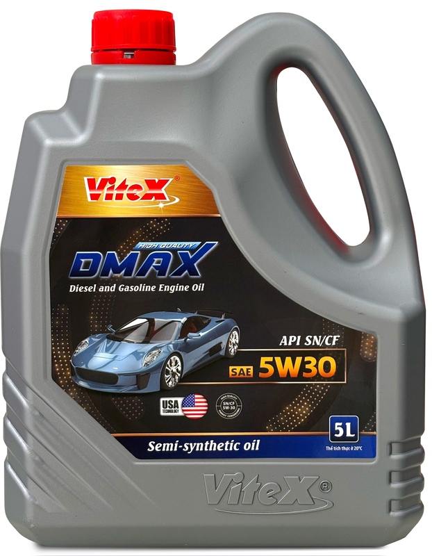 Dầu động cơ ô tô ViteX Dmax API SN/CF SAE 5W30